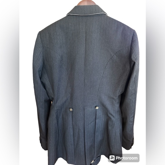 Wool Equestrian Alessandro Albanese Competition / Show Jacket Made in Italy - Picture 2 of 9